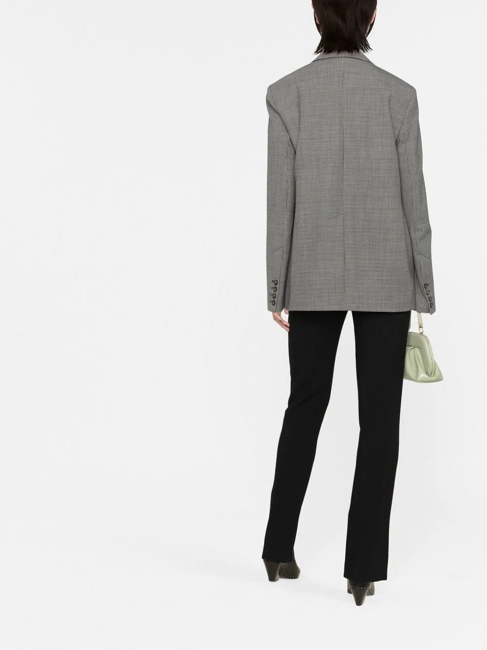 puppytooth oversized blazer - 3