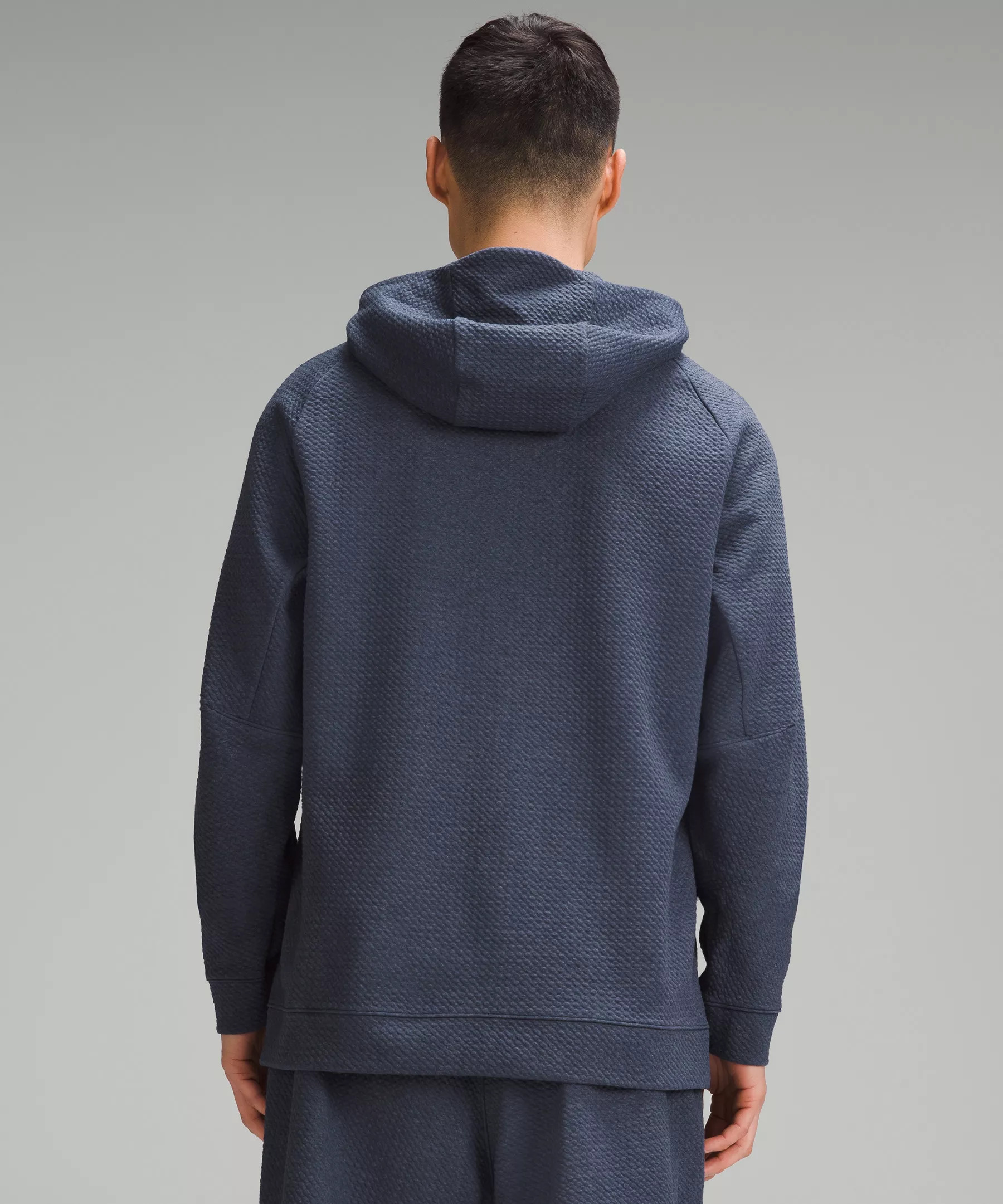 Textured Double-Knit Cotton Hoodie - 3