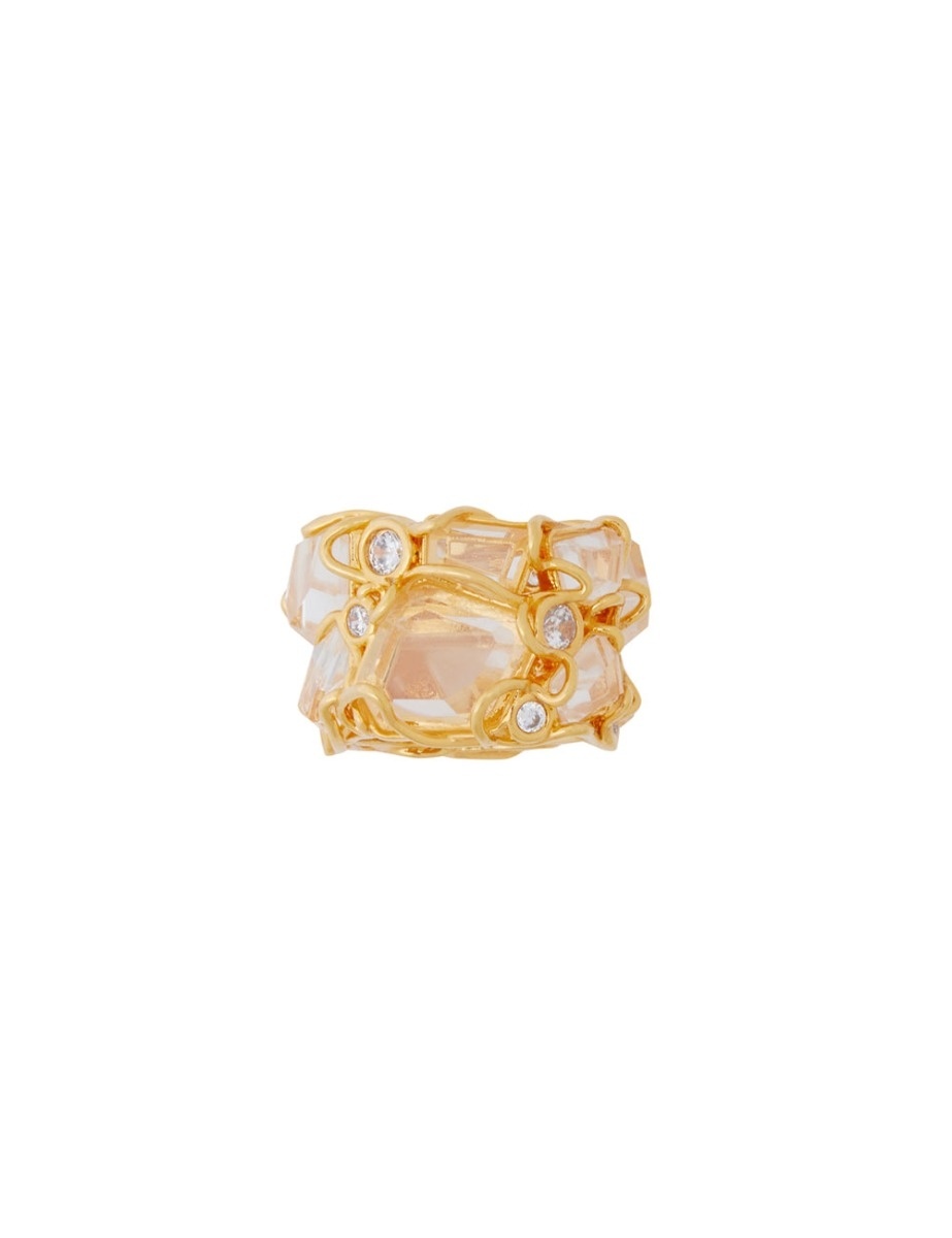 CRYSTAL SWIRL RING - 1