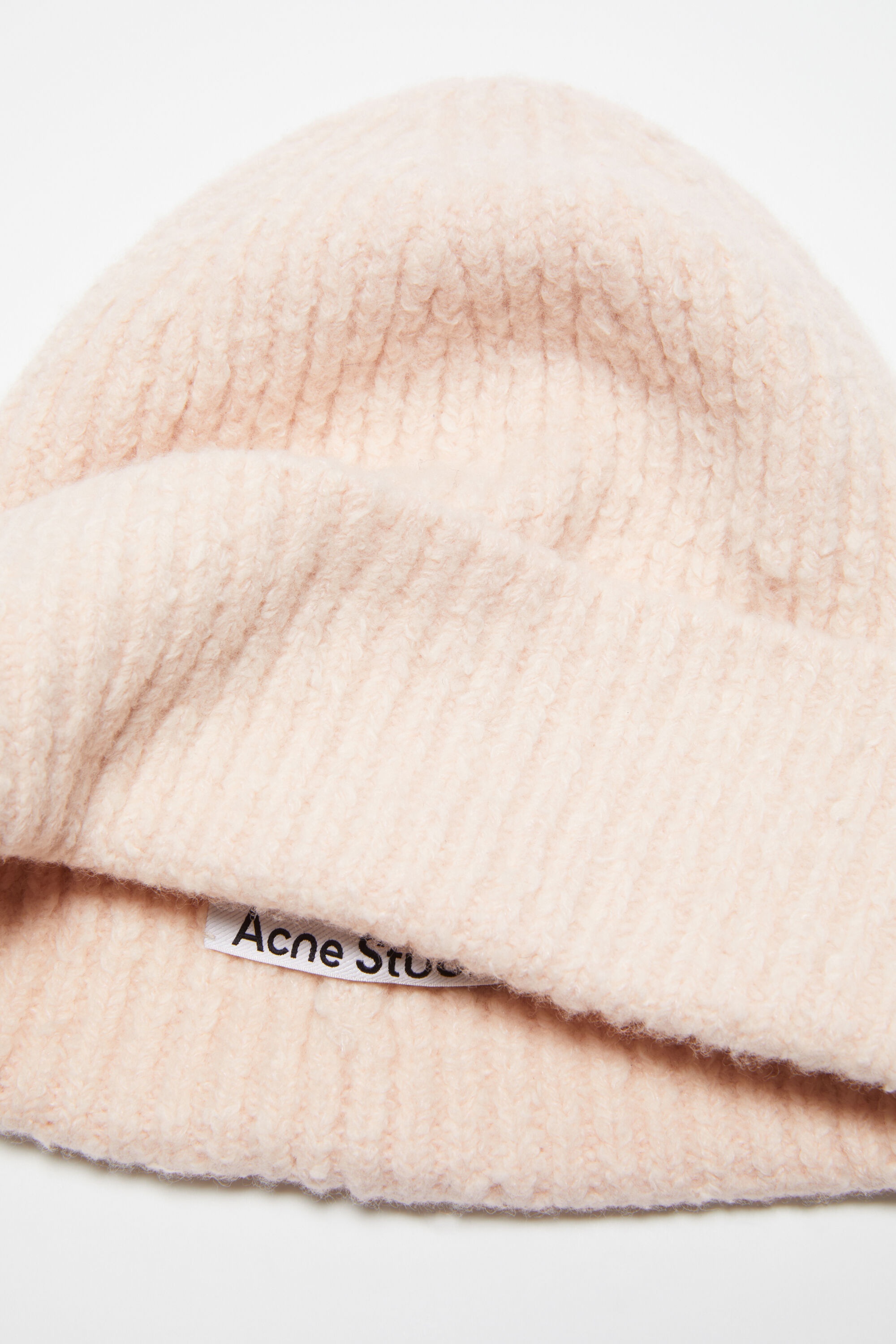 Wool blend beanie - Light pink - 4