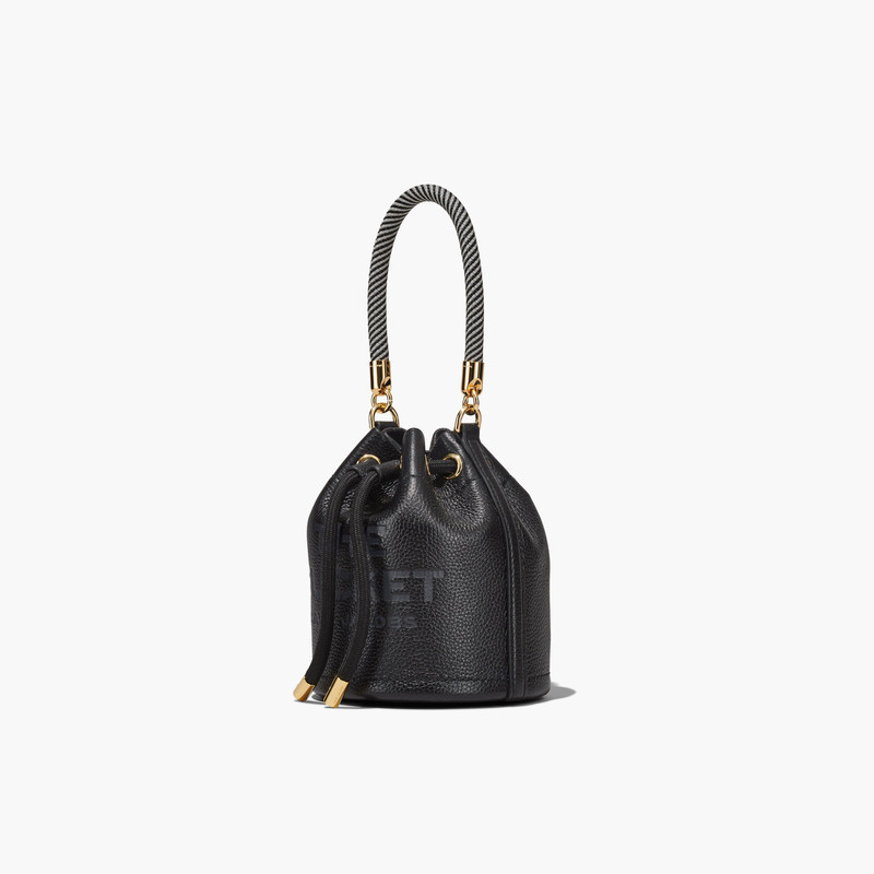 THE LEATHER MICRO BUCKET BAG 5