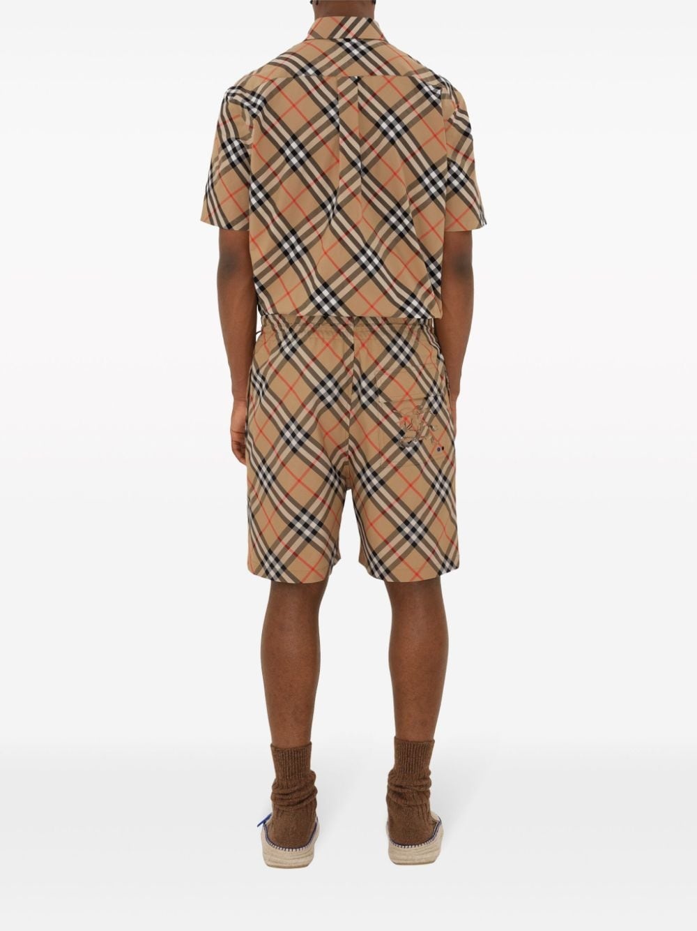 checked cotton shirt - 4