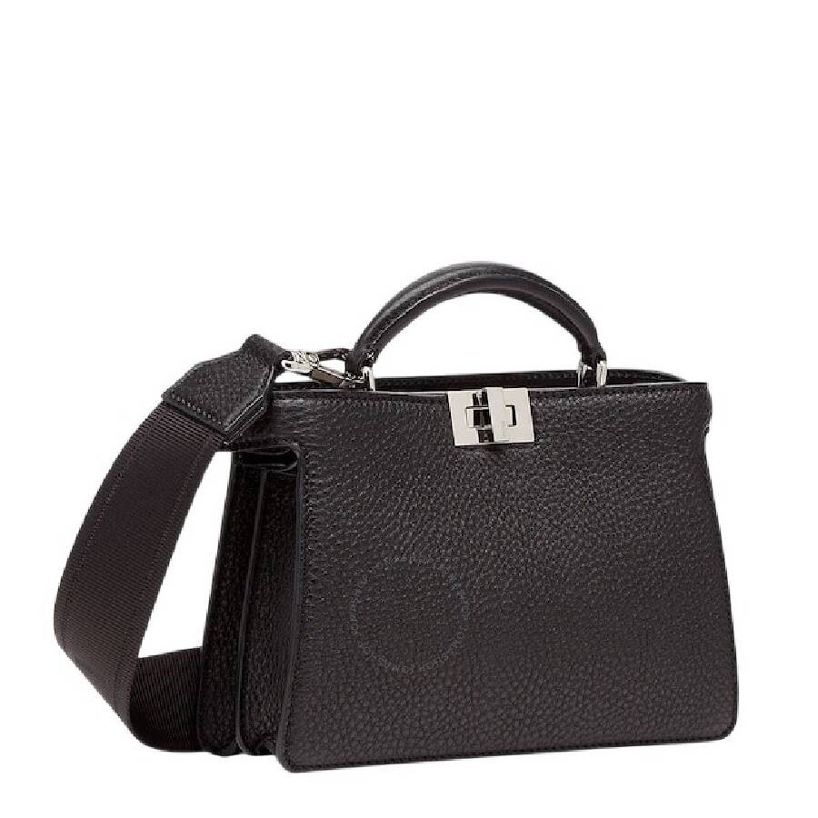 Fendi Peekaboo Leather Crossbody Bag - 3