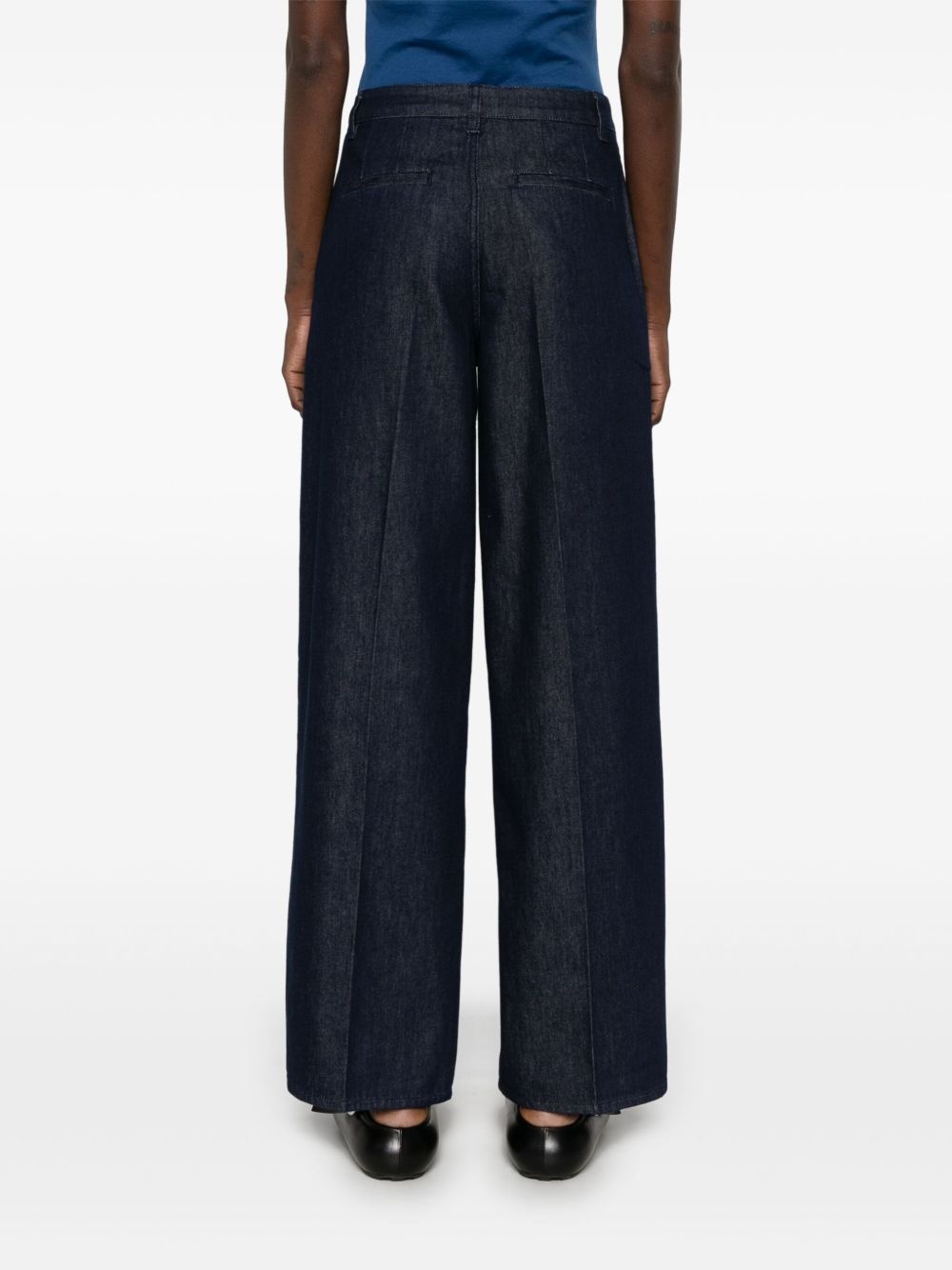 wide-leg jeans - 4