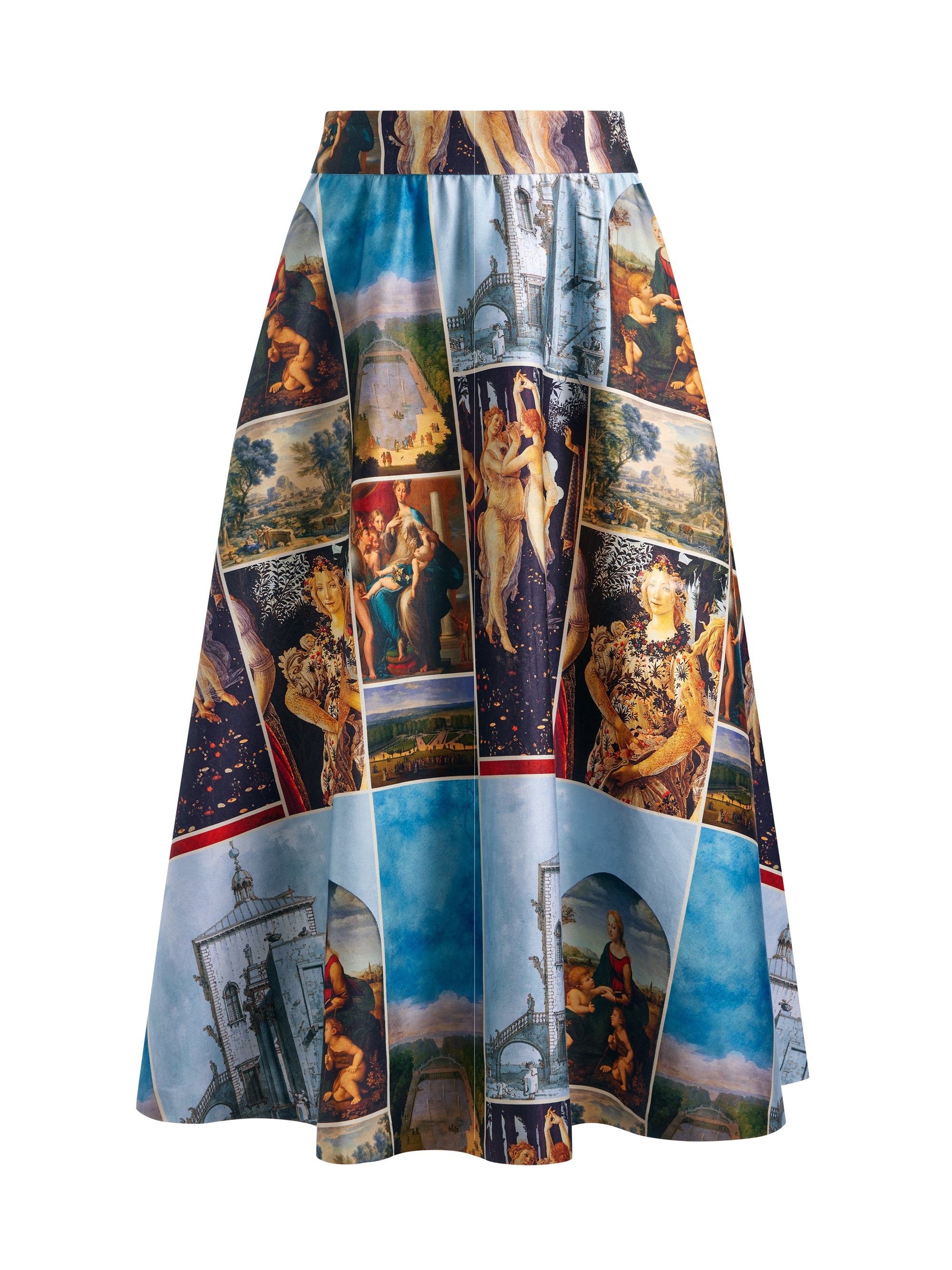 EARLA HIGH WAISTED MIDI SKIRT - 1