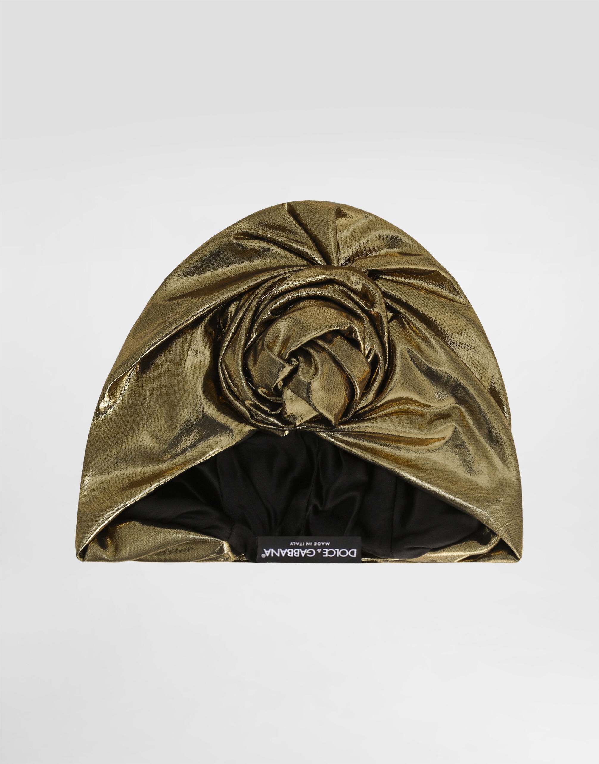 Foiled organzine turban - 2