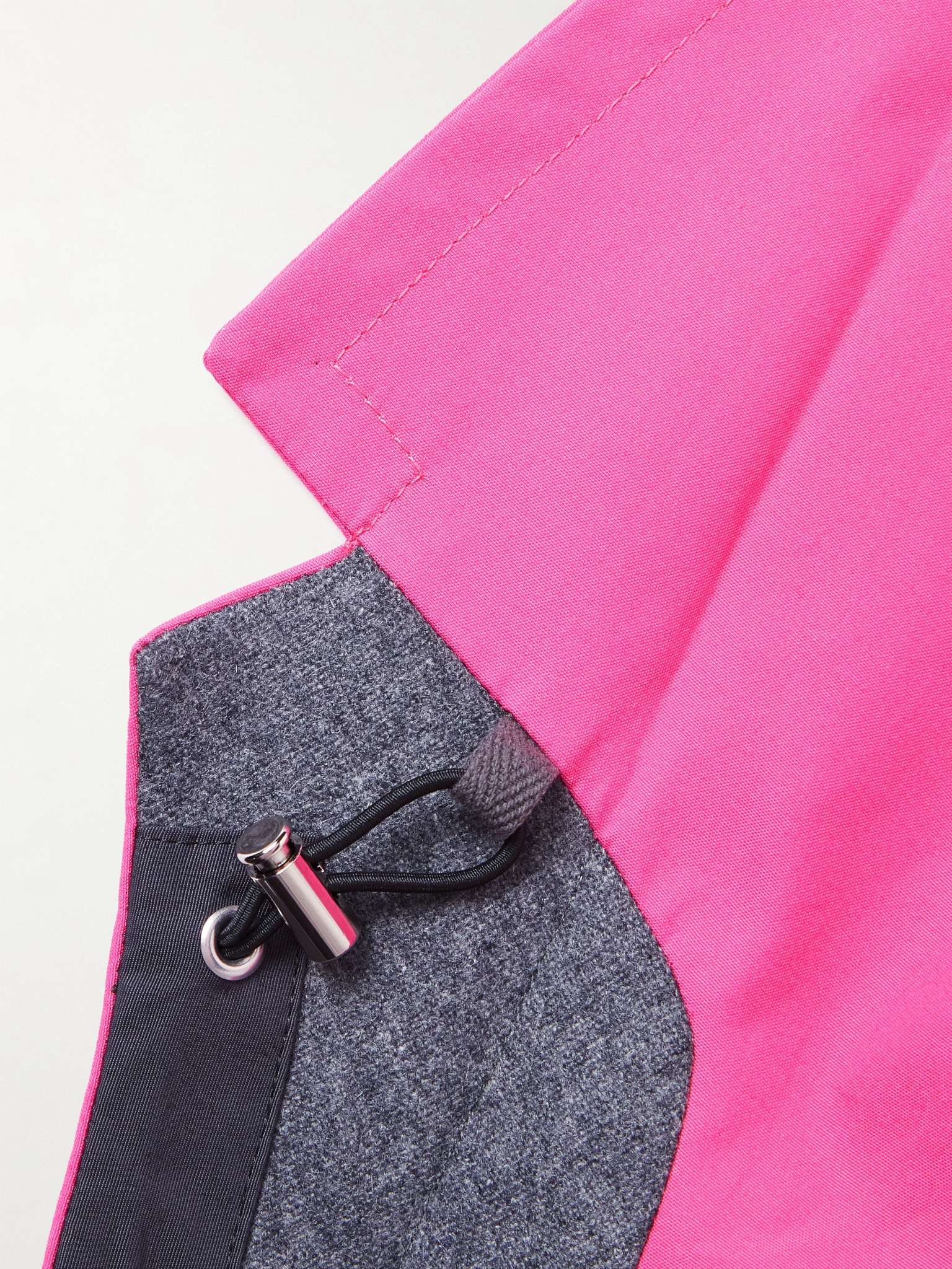 Gabardine-Trimmed Unstructured Cotton-Canvas Blazer - 3