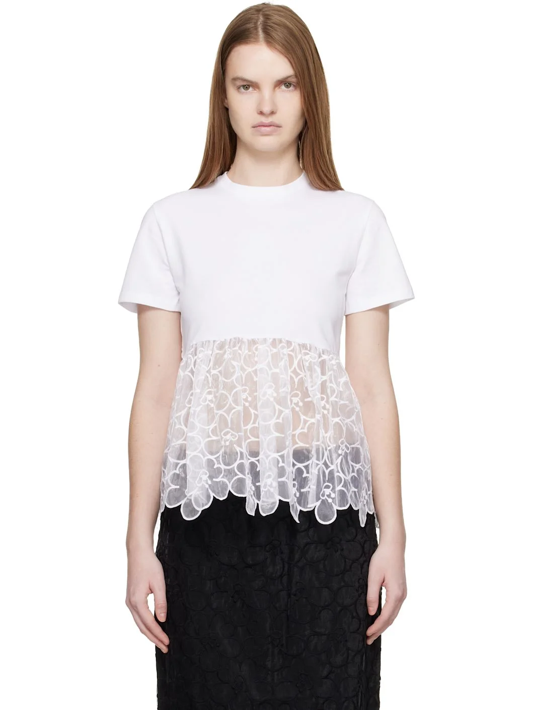 White CBconni T-shirt - 1