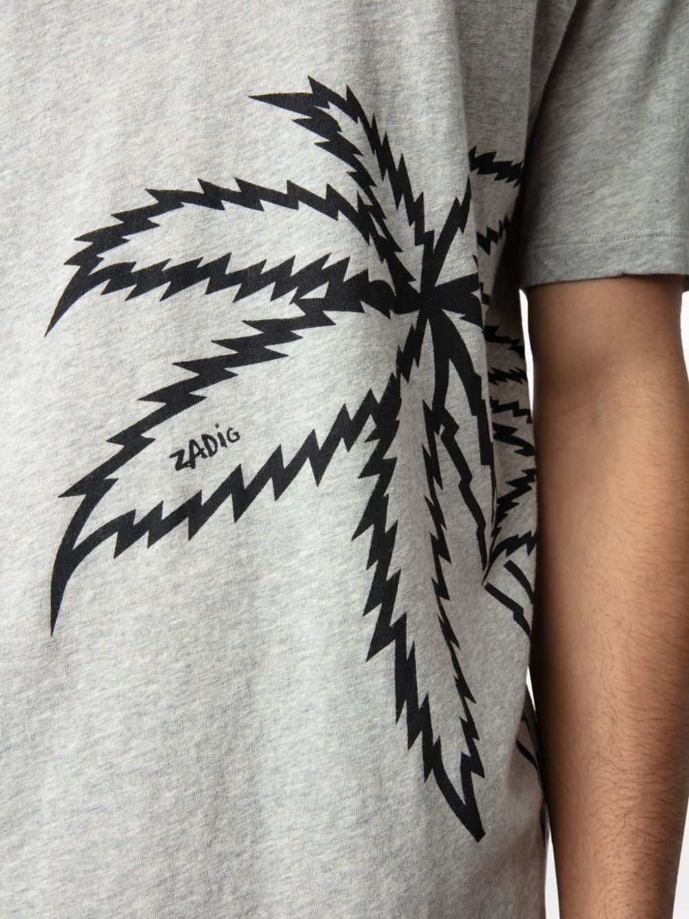 graphic-print organic-cotton t-shirt - 7