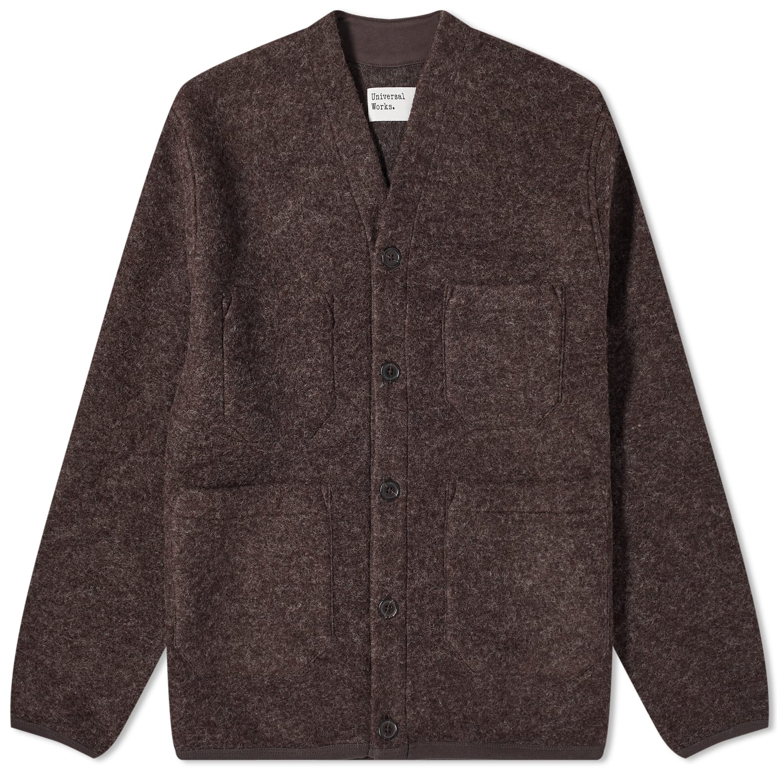 Universal Works Wool Fleece Cardigan - END. Exclusive - 1