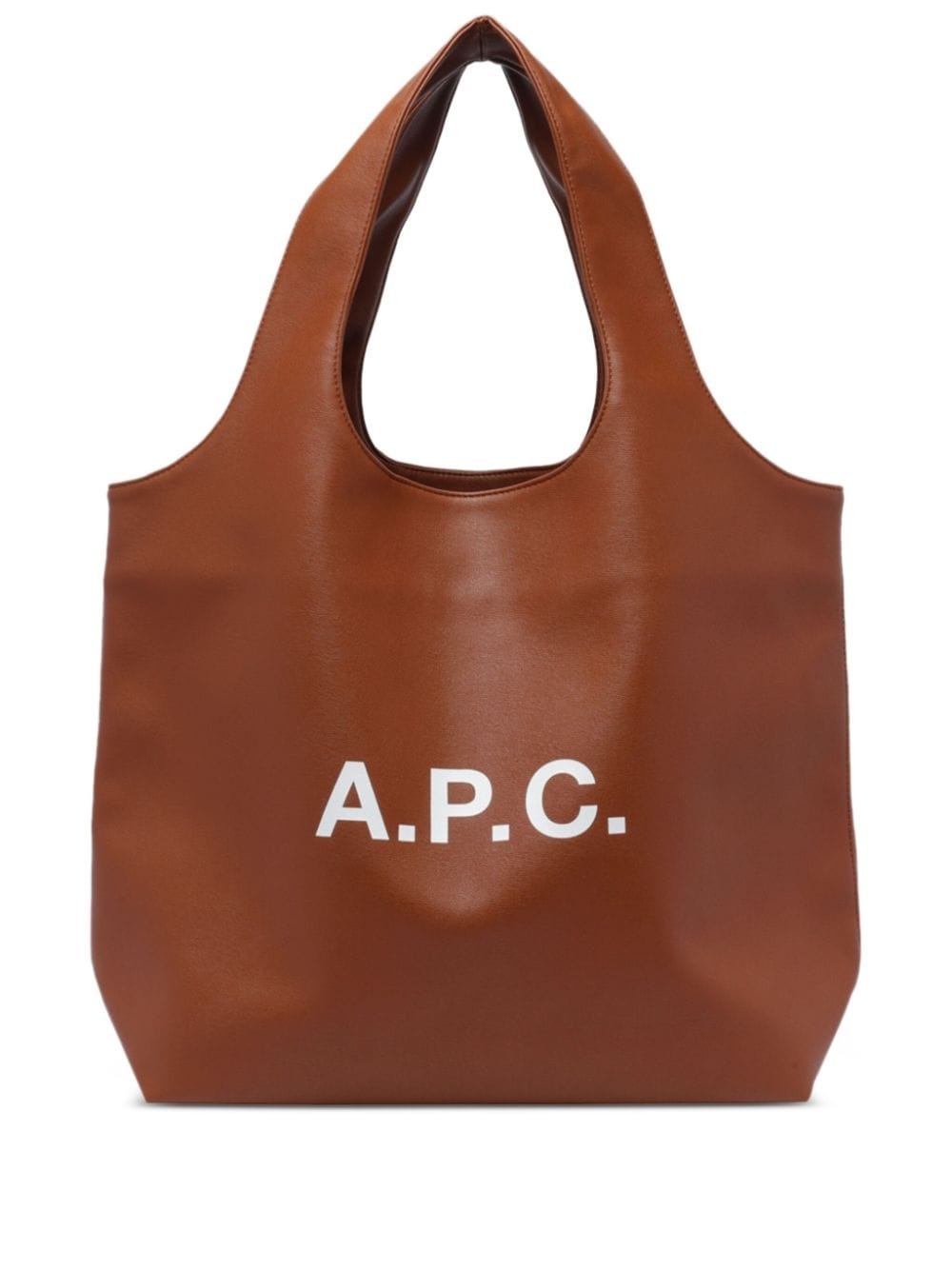 logo-print tote bag - 1