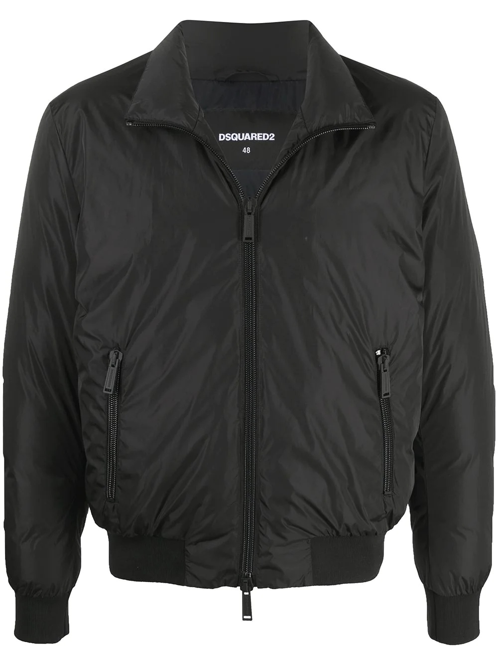 zip-front bomber jacket - 1