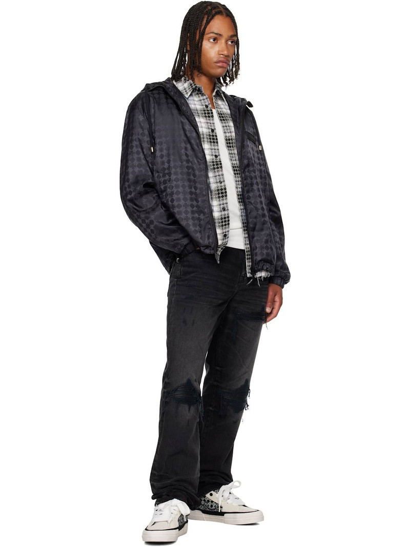 AMIRI Black MA Quad Windbreaker Jacket outlook