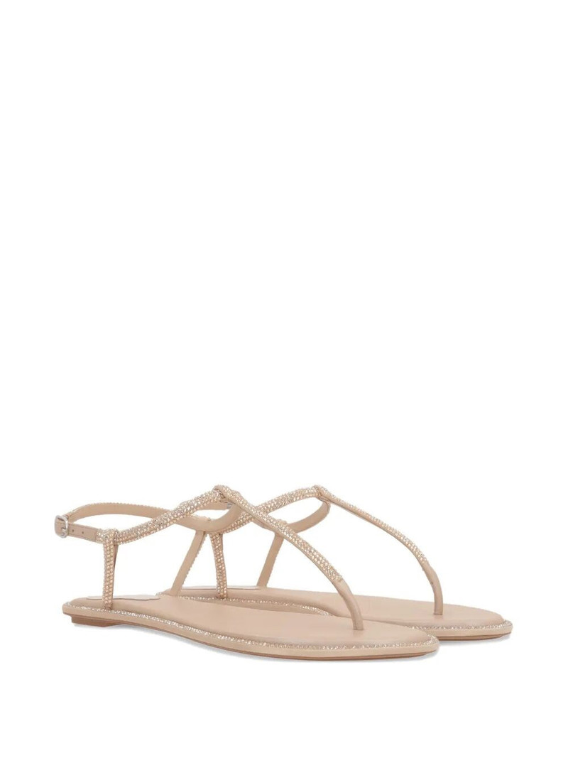 RENE CAOVILLA DIANA 10 CRYSTAL FLAT SANDALS outlook