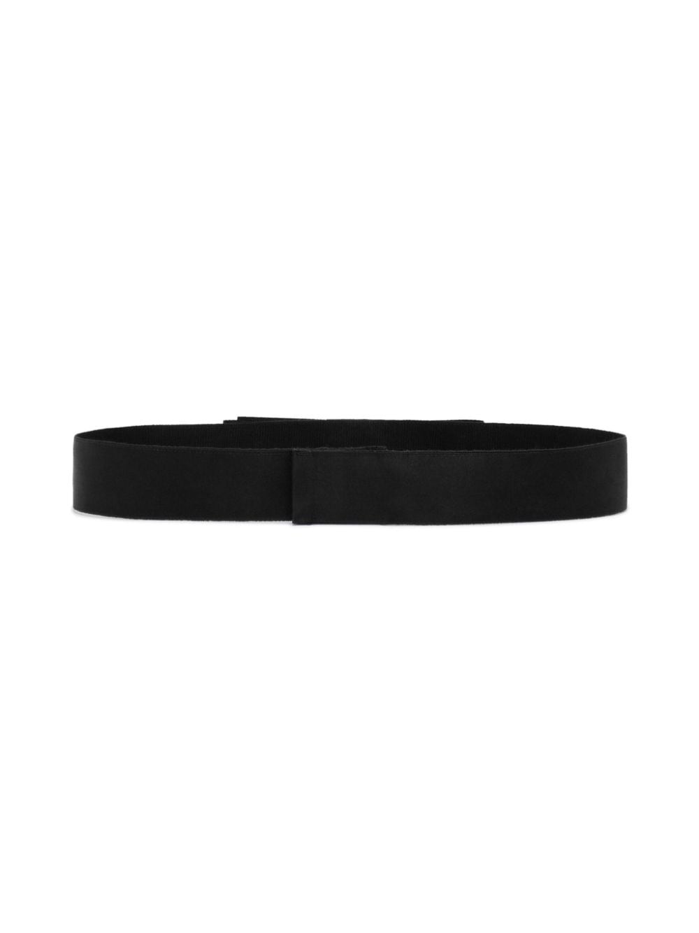 bow-embellished ribbon belt - 2