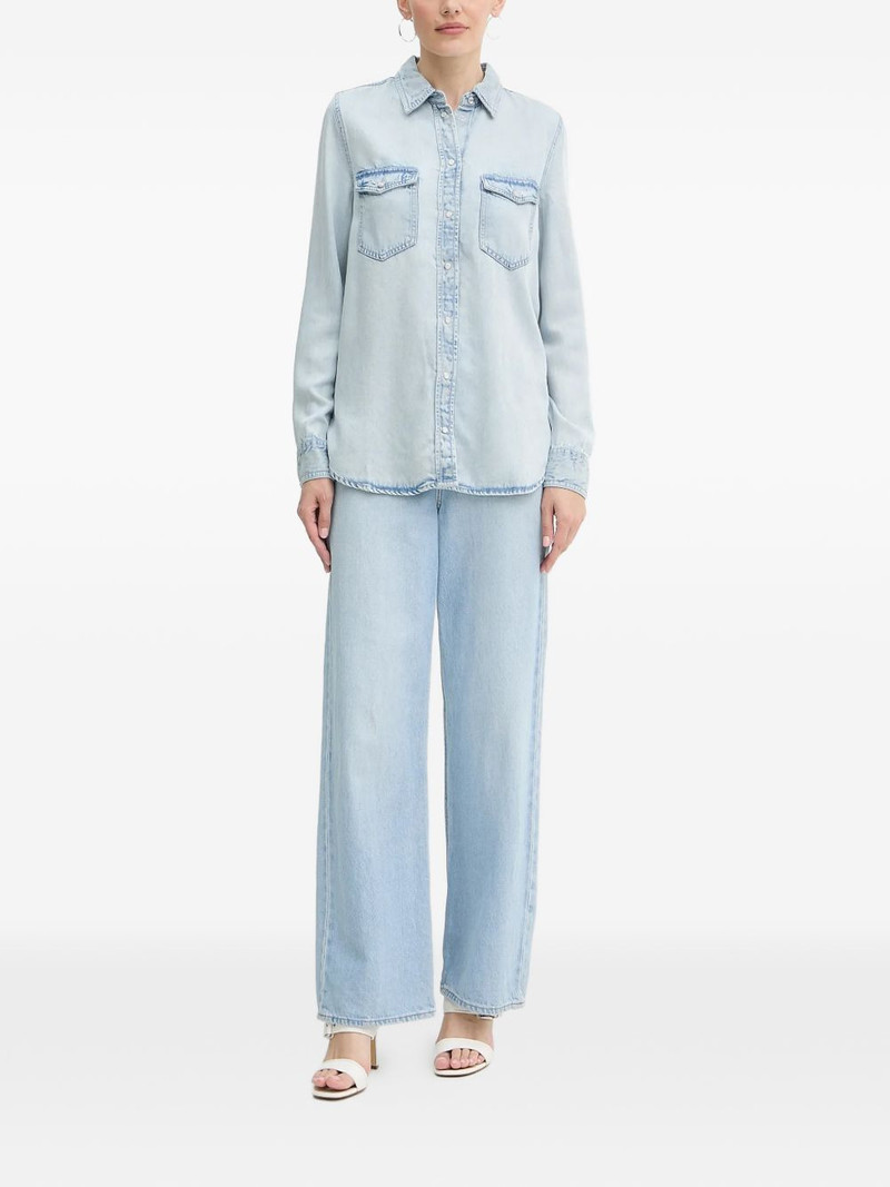 GUESS USA pocket buttoned top outlook