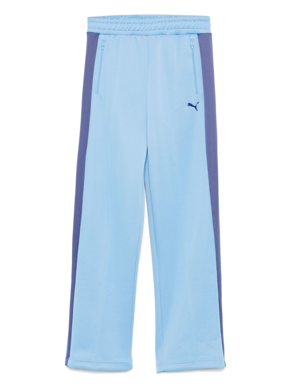 cotton-blend track pants - 1