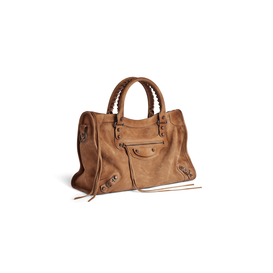Women's Le City Bag Medium in Camel - 2