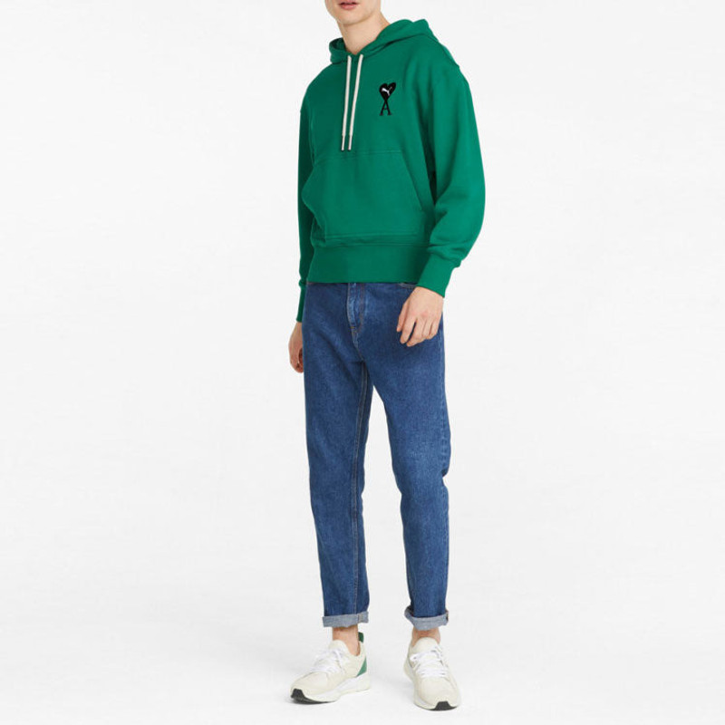 PUMA PUMA X AMI Hoodie 'Green' 534069-96 outlook