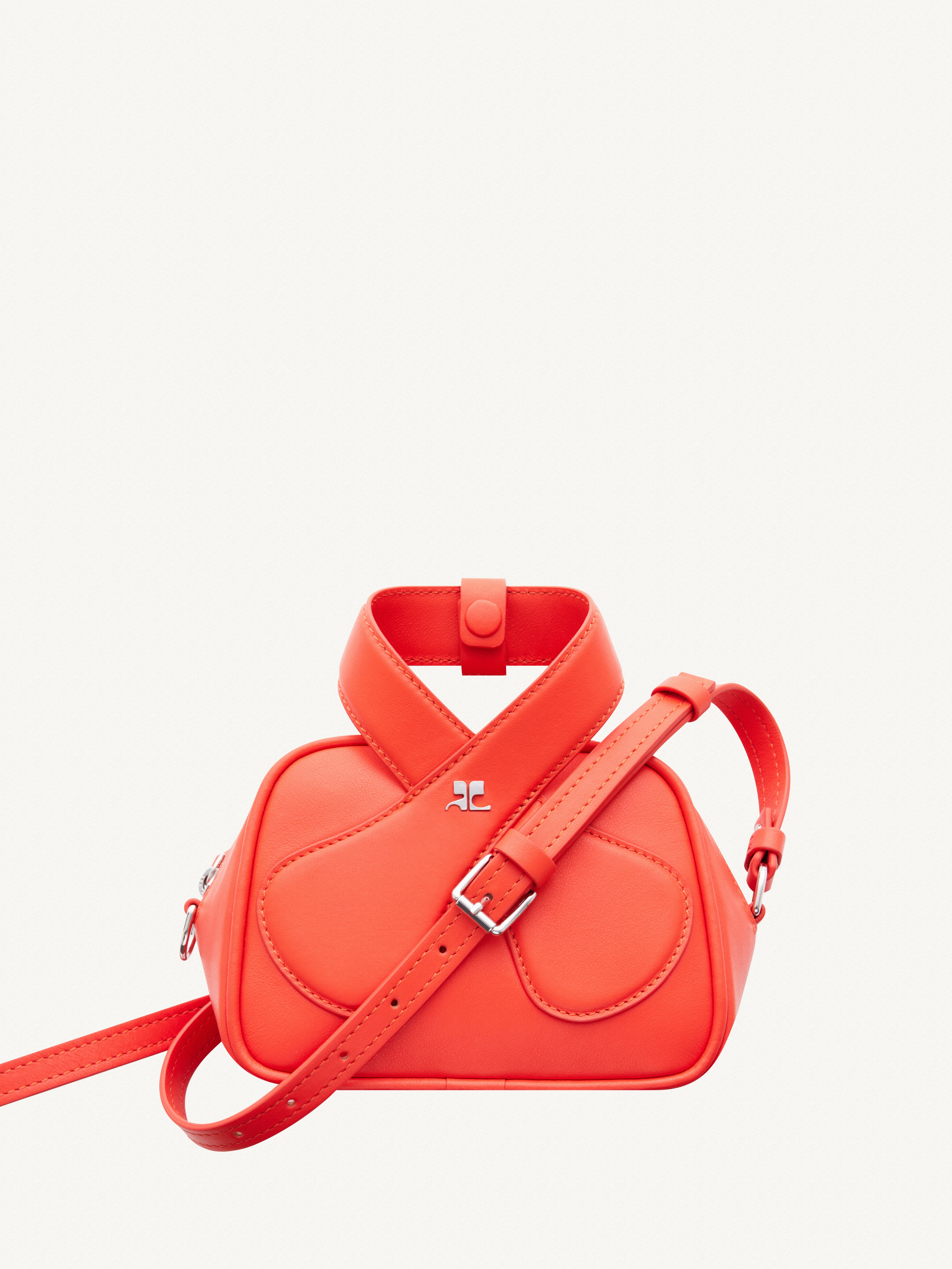LOOP BAGUETTE LEATHER BAG - 3