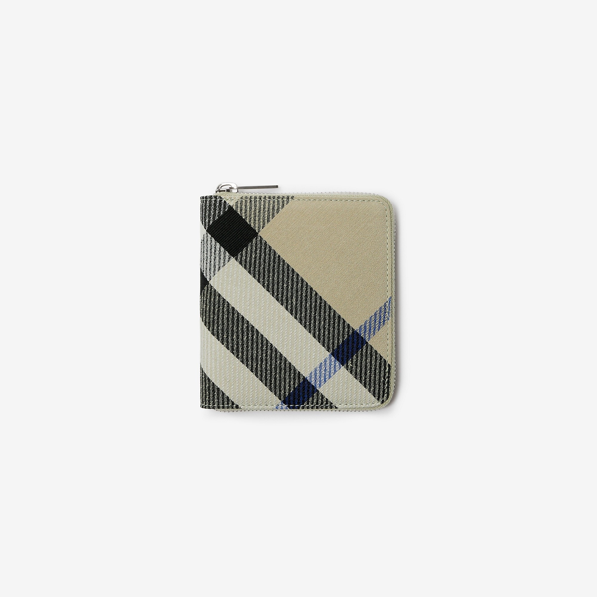 Medium Check Zip Wallet - 1