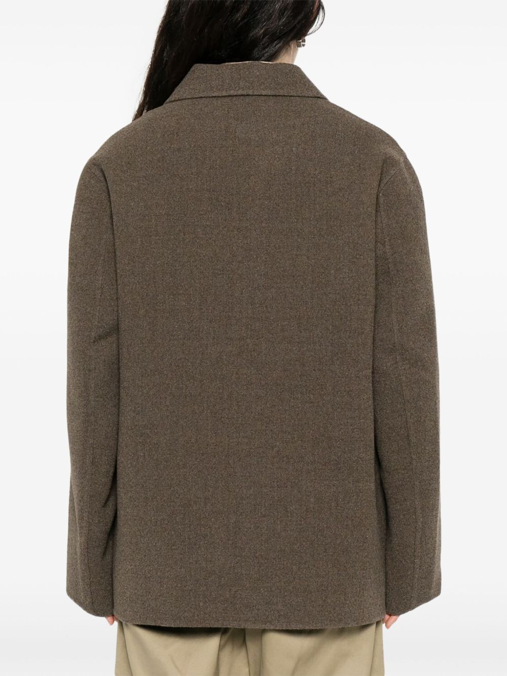 Correggio double-breasted coat - 4
