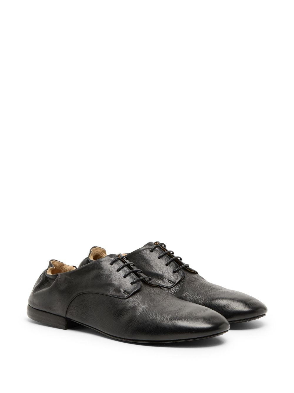 gathered heel Derby shoes - 2