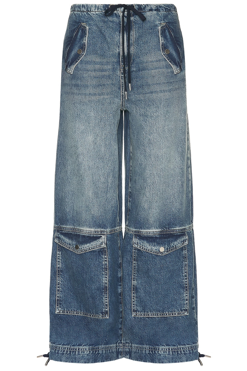 Alix Wide Leg Drawstring Cargo - 6