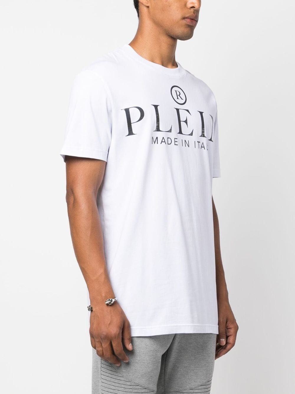 logo-print cotton T-shirt - 3