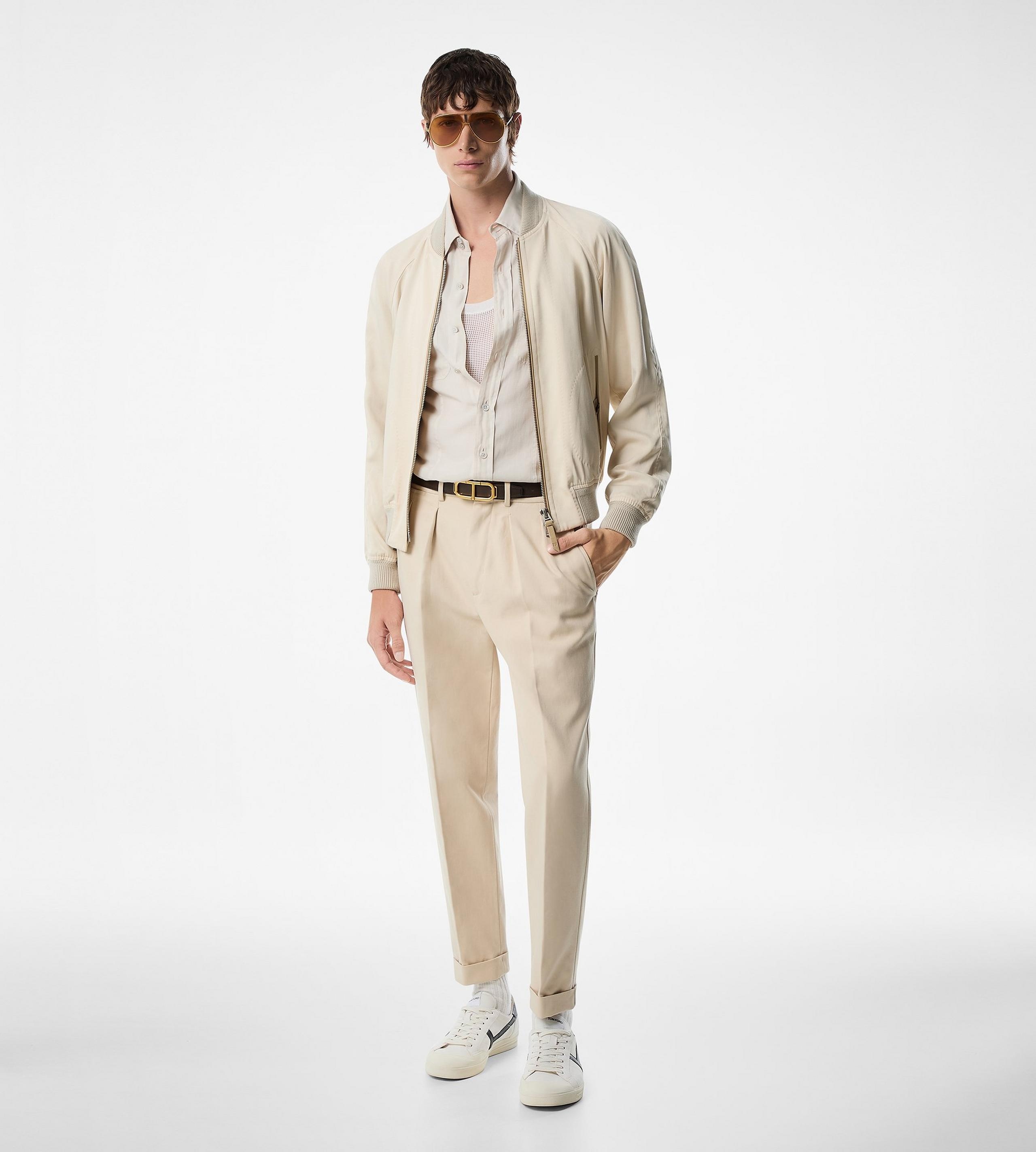 FLUID GABARDINE BOMBER - 2