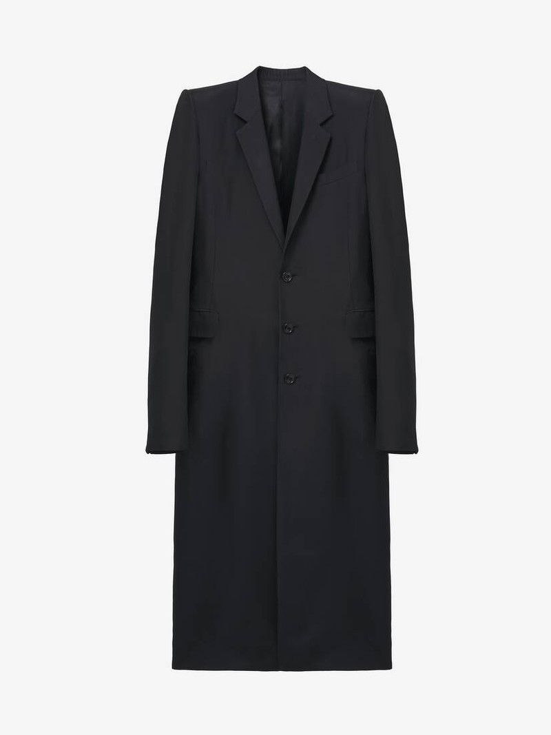 Alexander McQueen Stacked Shoulder Tailored Coat outlook