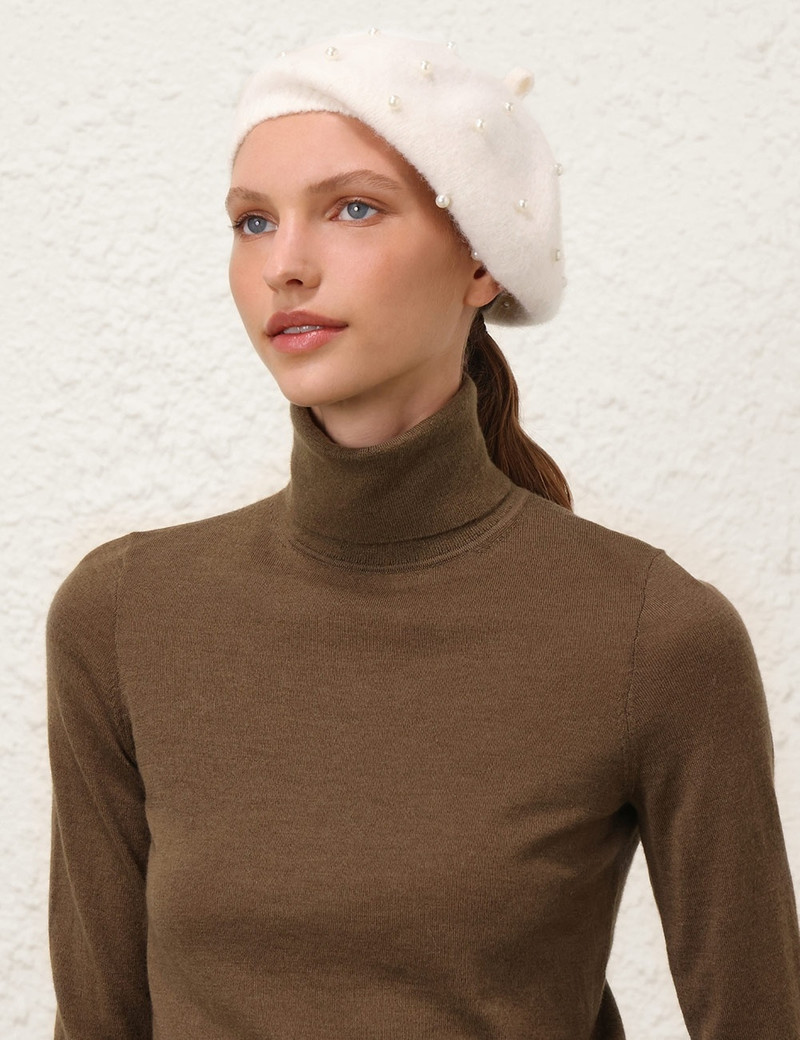 Zimmermann CRUSH BEADED BERET outlook