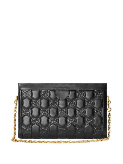 GUCCI GG-quilted leather crossbody bag outlook