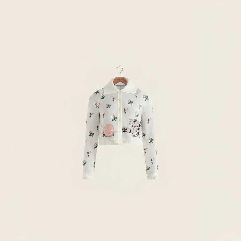 TIME TO PLAY CARDIGAN 1