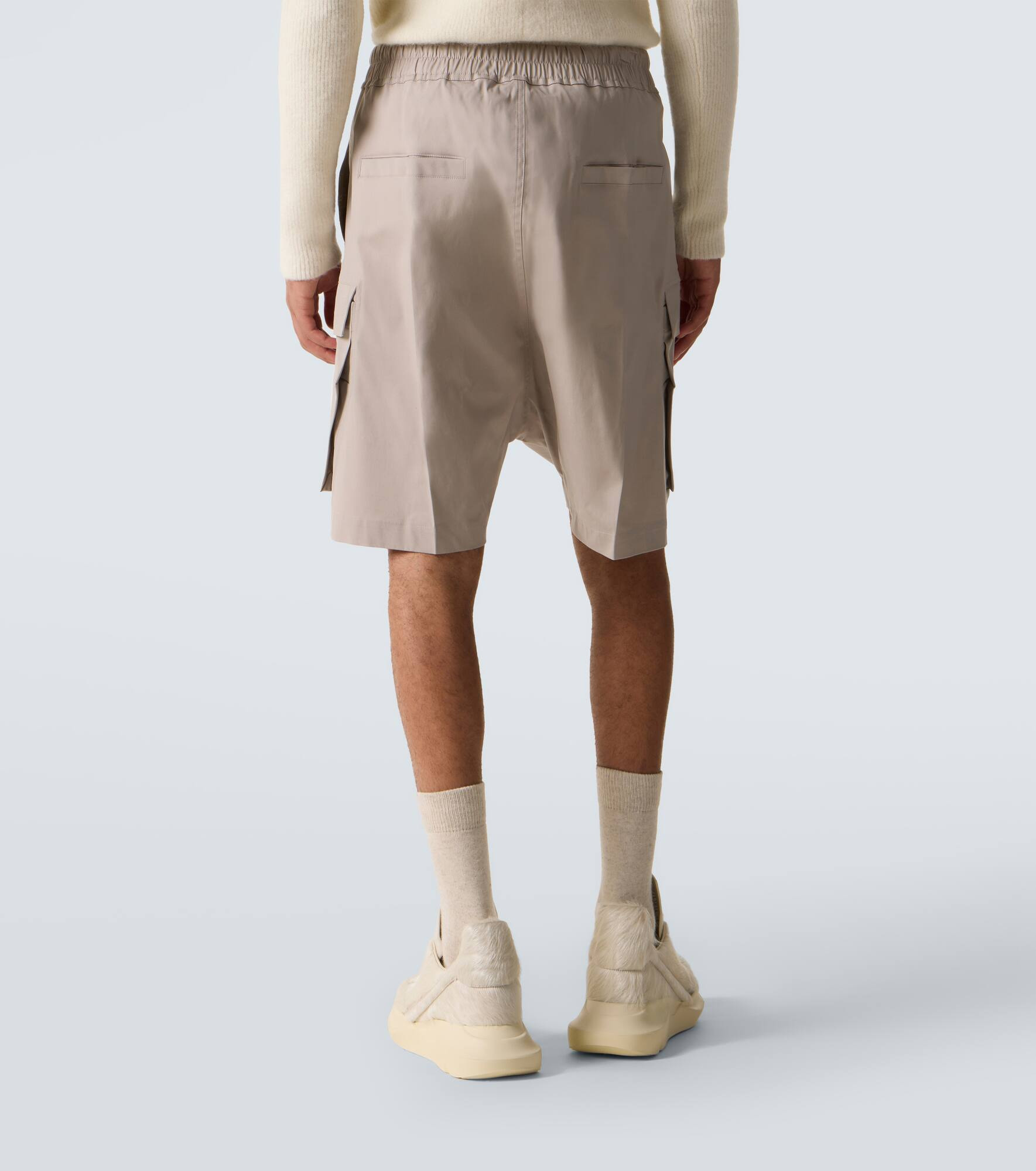 Cargobela cotton-blend cargo shorts - 4
