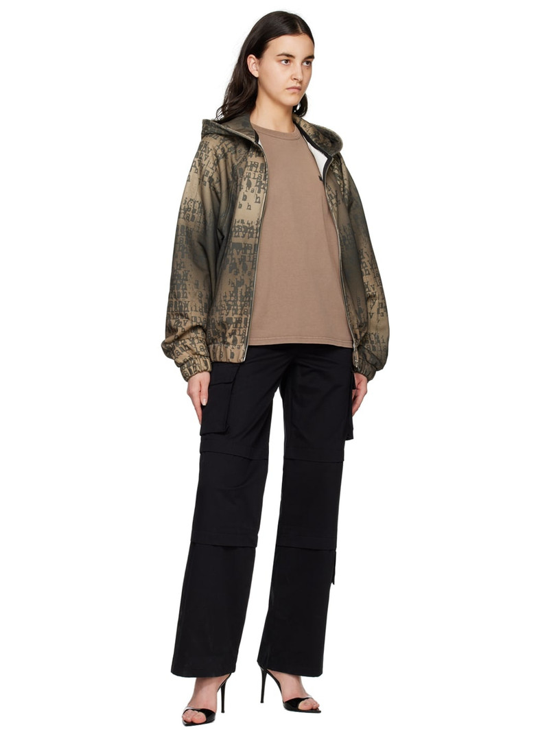 MISBHV Brown Typewriter Hoodie outlook