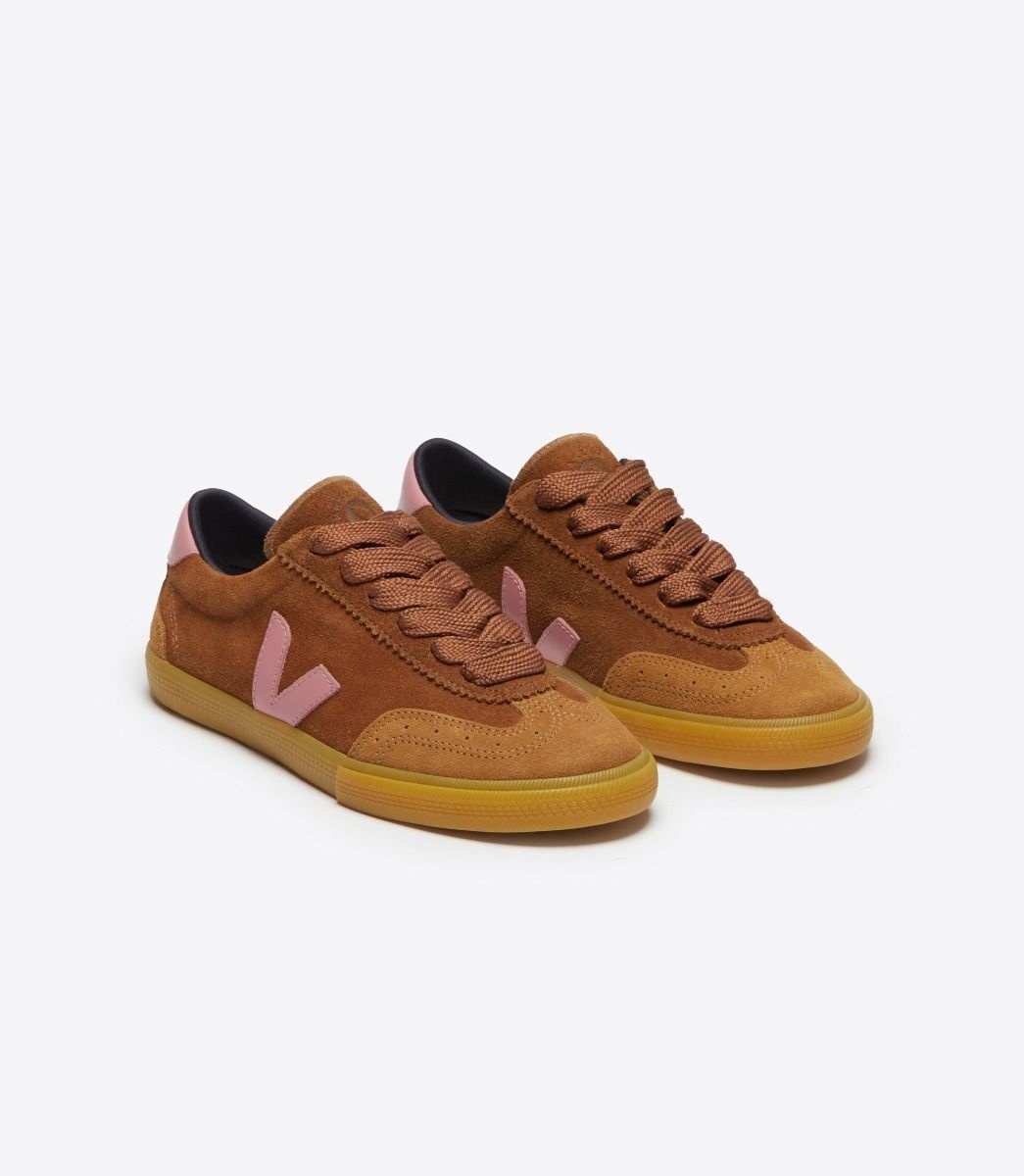 VOLLEY SUEDE VEJA X MAKE MY LEMONADE COGNAC MARY - 2