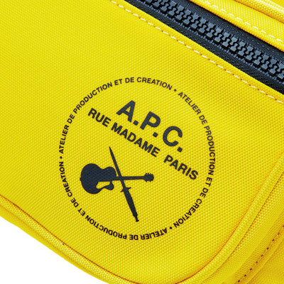 A.P.C. A.P.C. Guitar Logo Waist Bag outlook