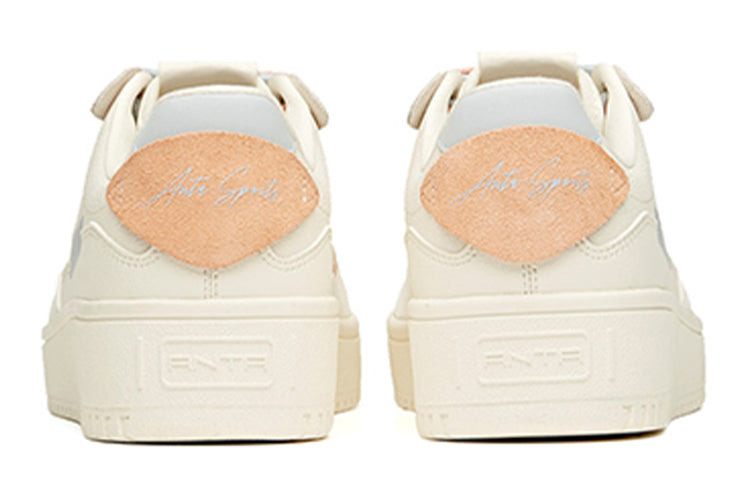(WMNS) ANTA Life Series Sneakers 'White Orange Blue' 922118018-3 - 5