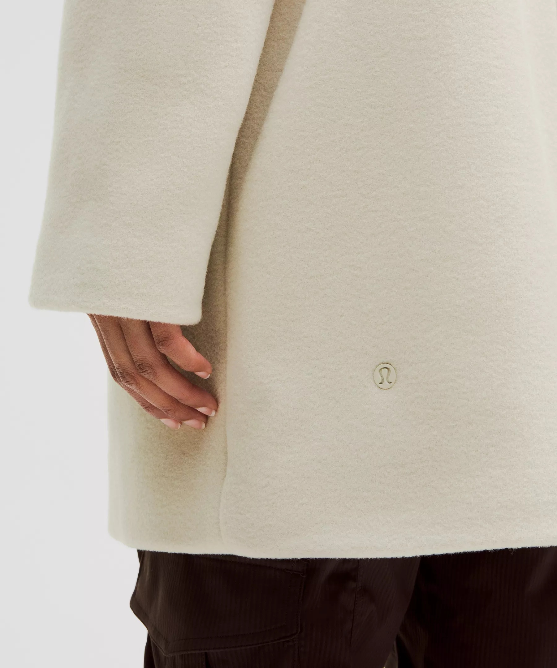 Relaxed-Fit Zip-Front Wool Coat - 6