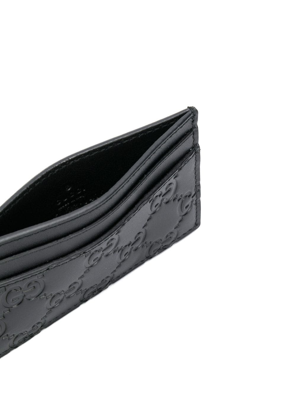 Gucci signature embossed card holder - 3