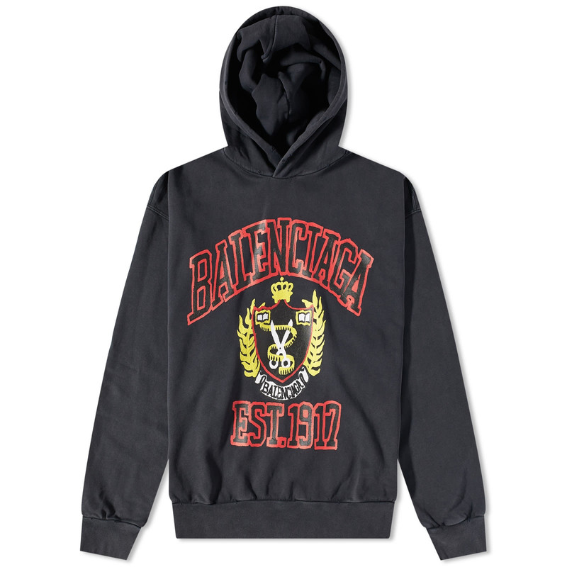 Balenciaga College Popover Hoodie - 1