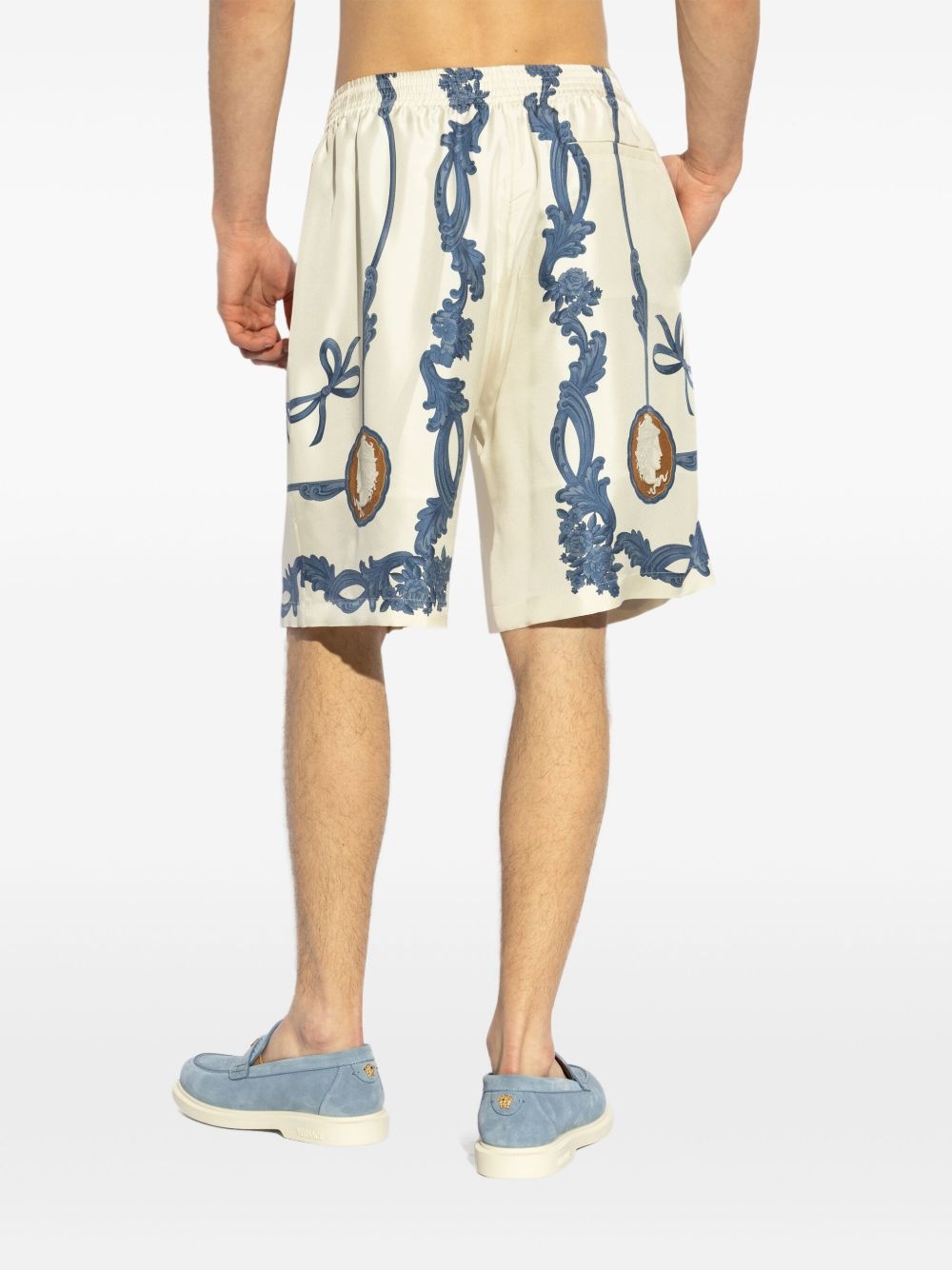Cameo-print shorts - 4
