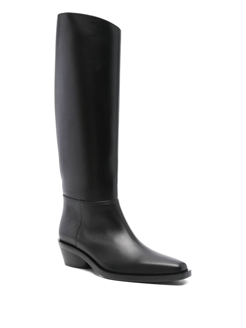 leather boots - 2
