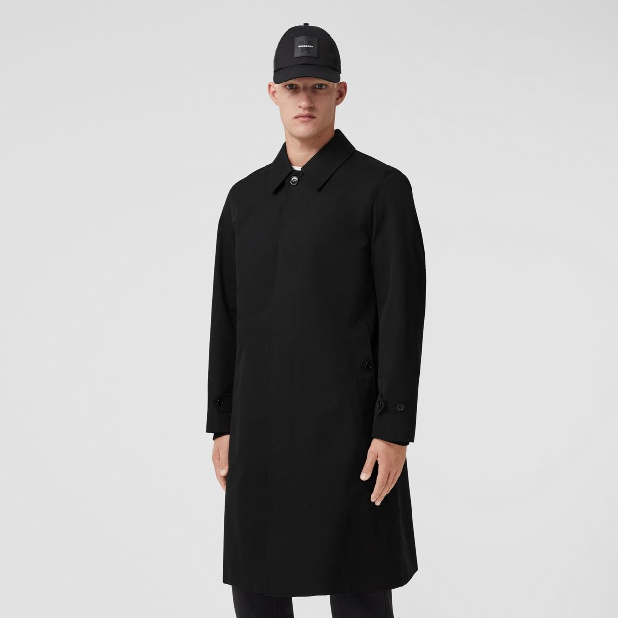 Monogram Motif Cotton Gabardine Car Coat - 8