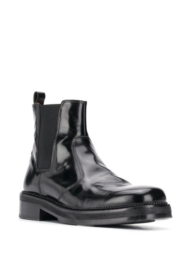 AMI Paris square-toe chelsea boots outlook