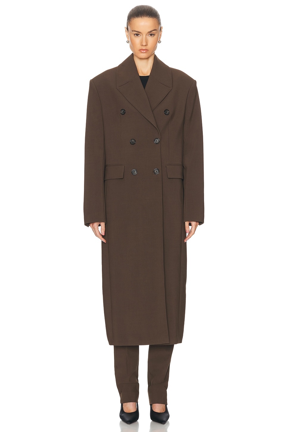 Broad Midi Coat - 2