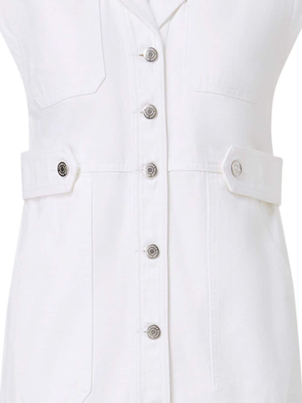 Jax notched-collar cotton dress - 2