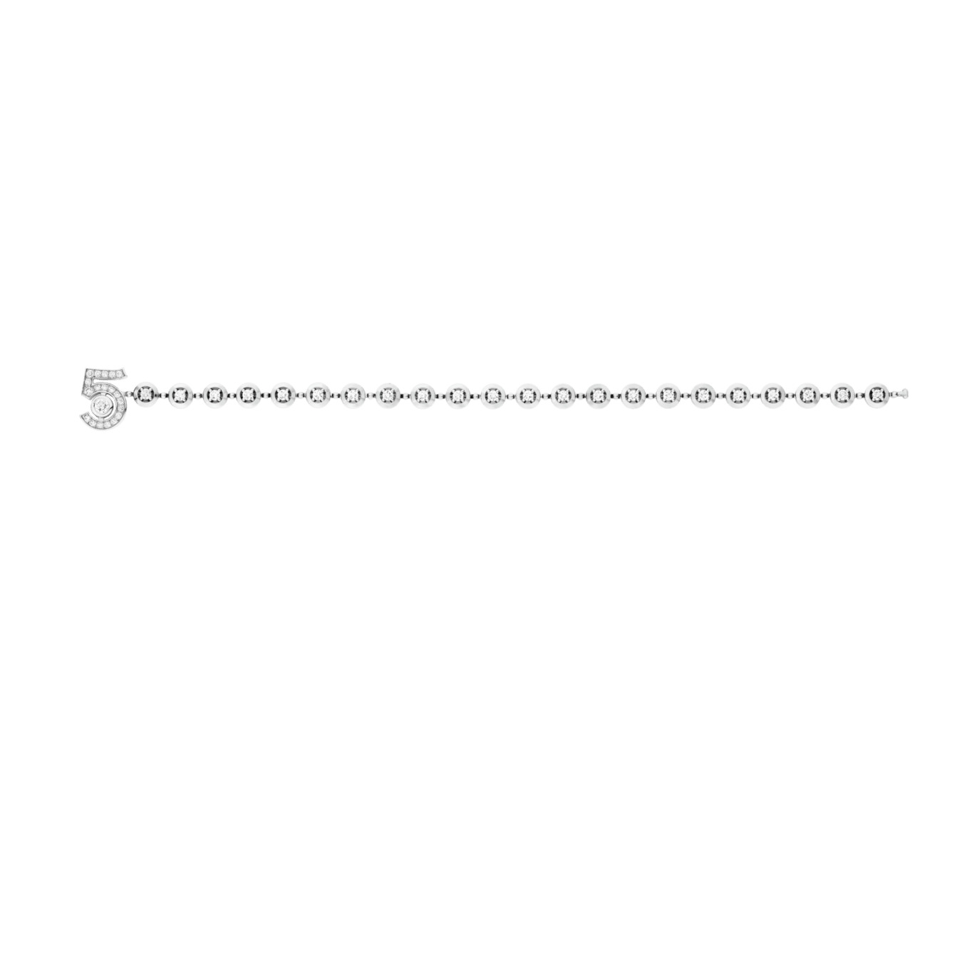 Eternal N°5 diamond line bracelet - 3