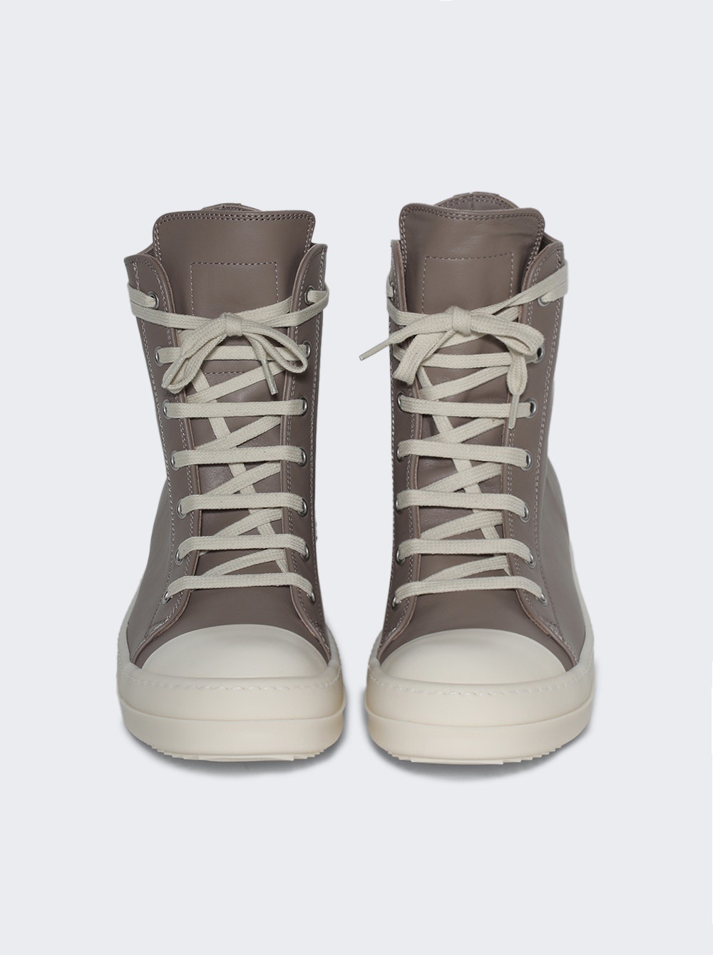 Hollywood High Top Sneakers Flesh And Milk - 5